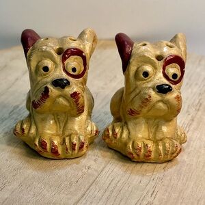 Vintage Bonzo Dogs Chalkwear Salt and Pepper Shakers